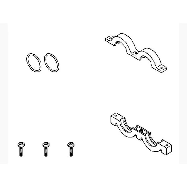 Kohler Inlet Saddle Clamp Kit 1052077 - main